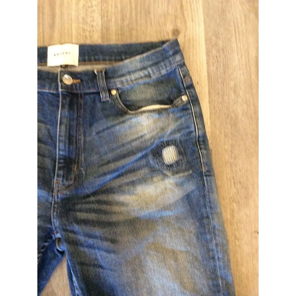 Vailent Pure Bermuda Jean Shorts Size medium M Womens Blue - Image 4