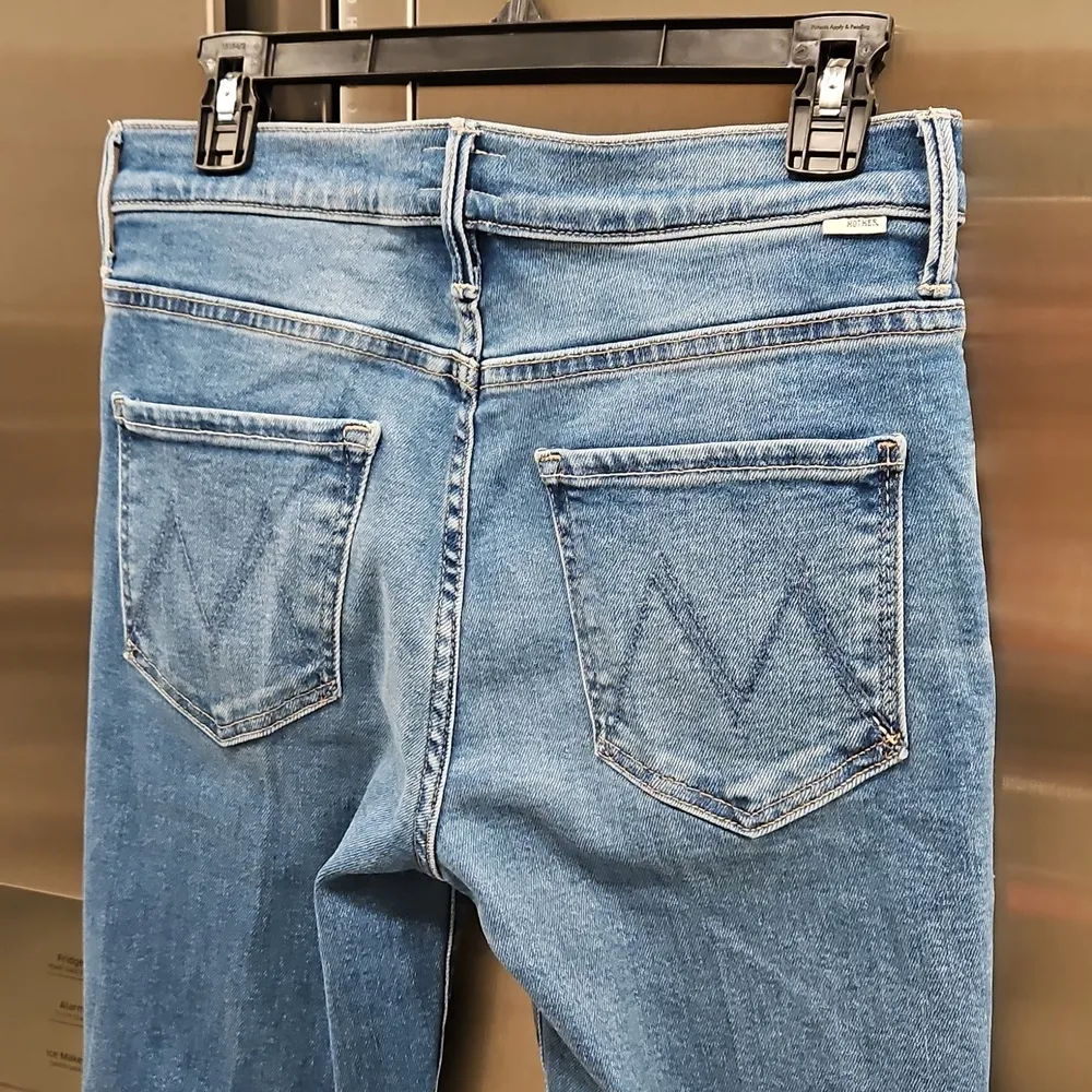 💕MOTHER💕 The Insider Crop Step Fray Jeans ~ Out Of The Blue 29 NWOT - Image 16