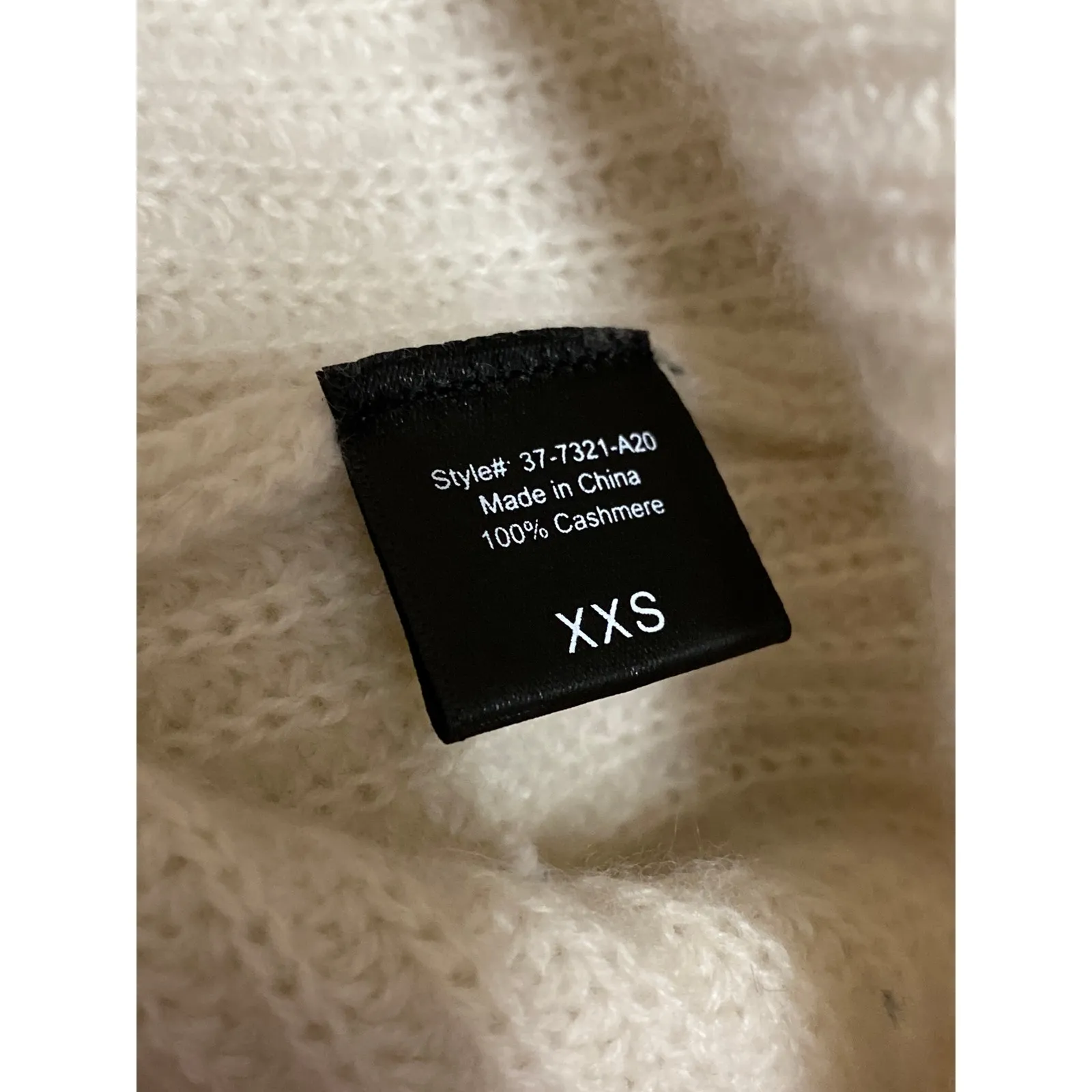 Jenni Kayne Cream White Ribbed Knit Button Down Long Sleeve Cardigan Sweater XXS - Image 5