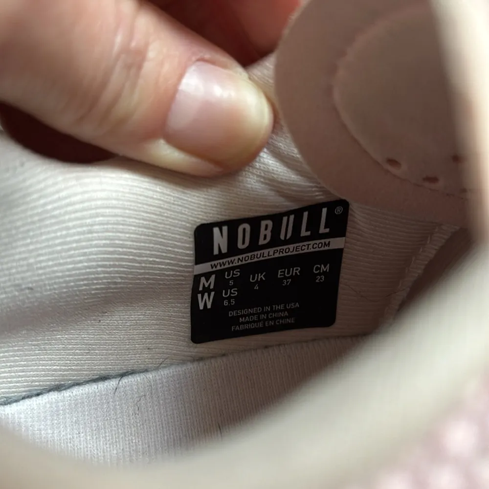 NOBULL Women's Pink Sneakers size 6.5 - Image 5
