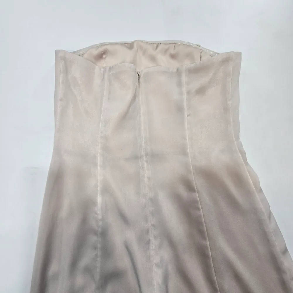 Lovers and Friends Micah Gown in Champagne Beige - Image 9