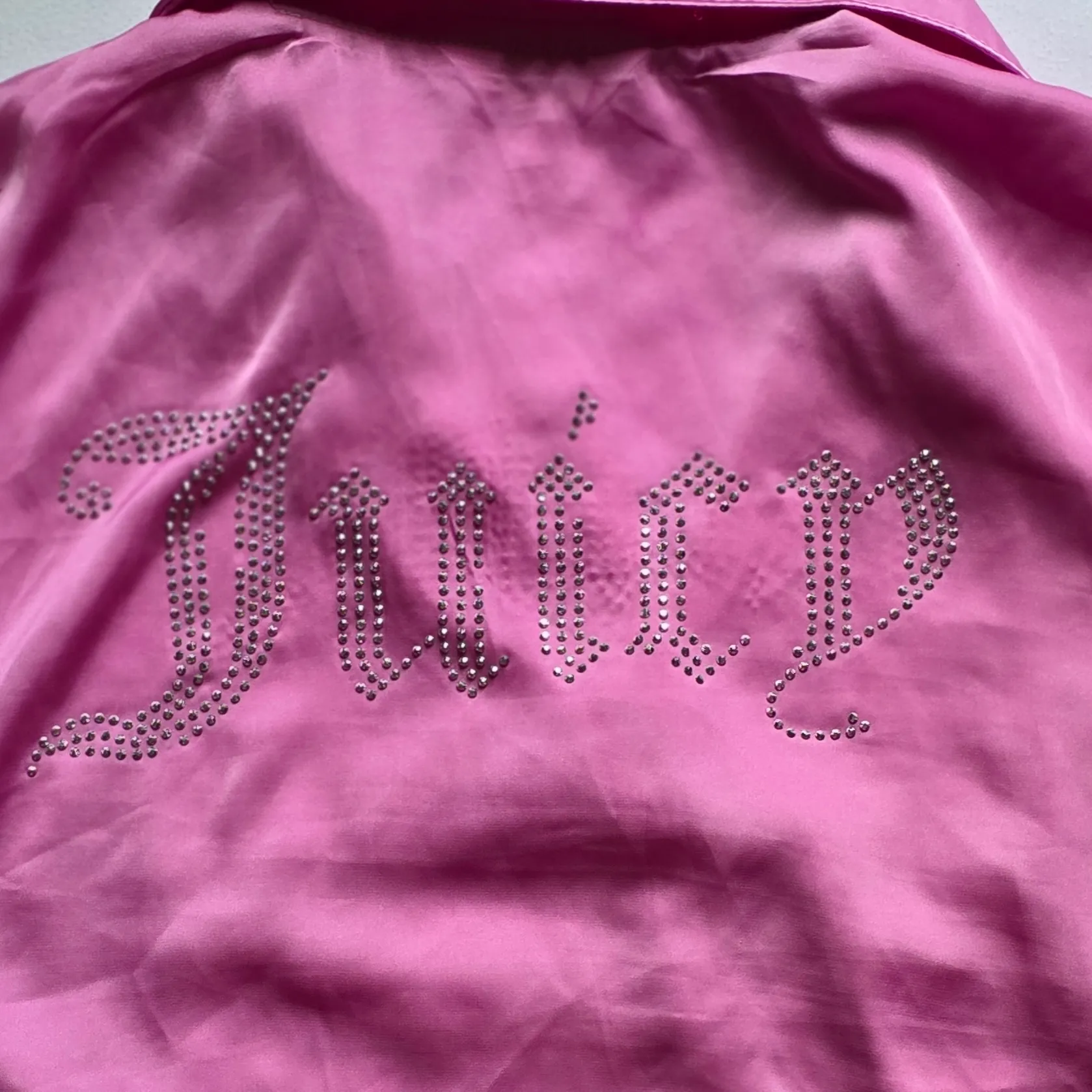 Juicy Couture Fuchsia Satin Pajama Set - Image 7