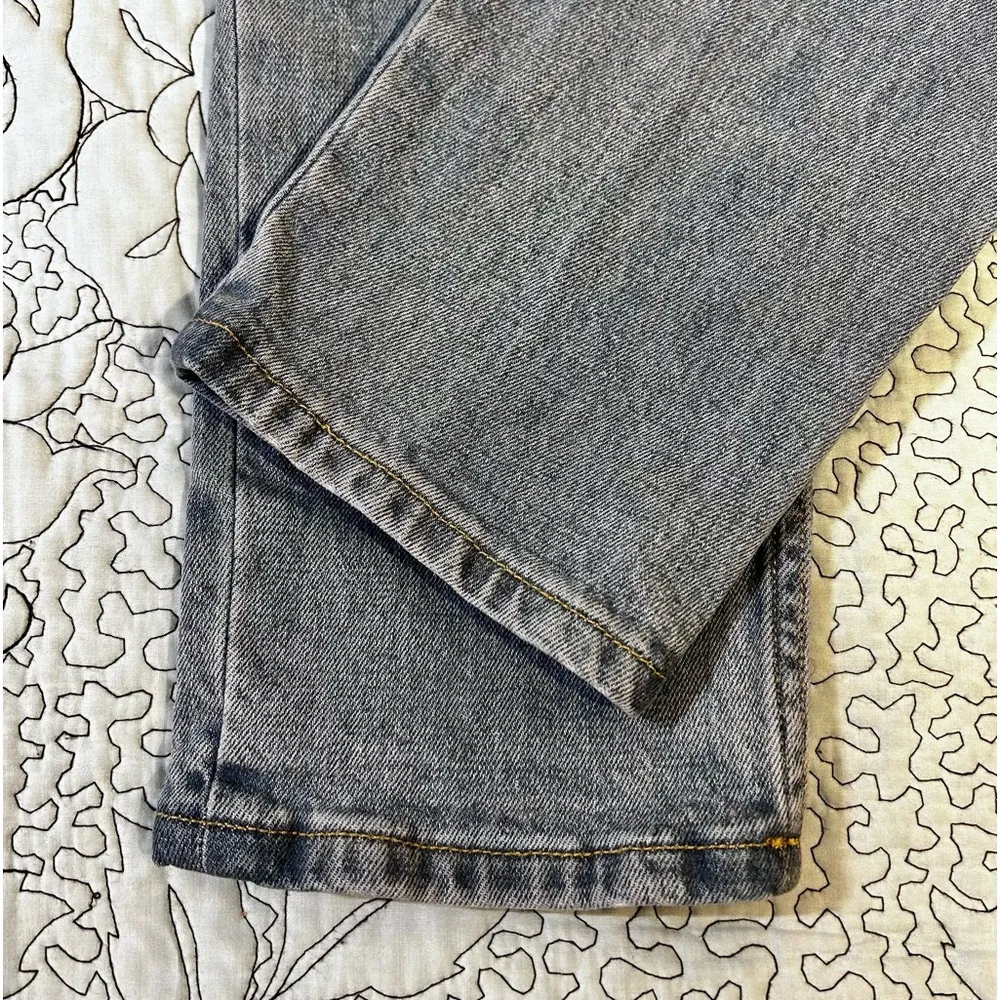 EVERLANE The Original Cheeky® Jean Ankle Cropped  Organic Cotton Jeans Sz 24 - Image 6