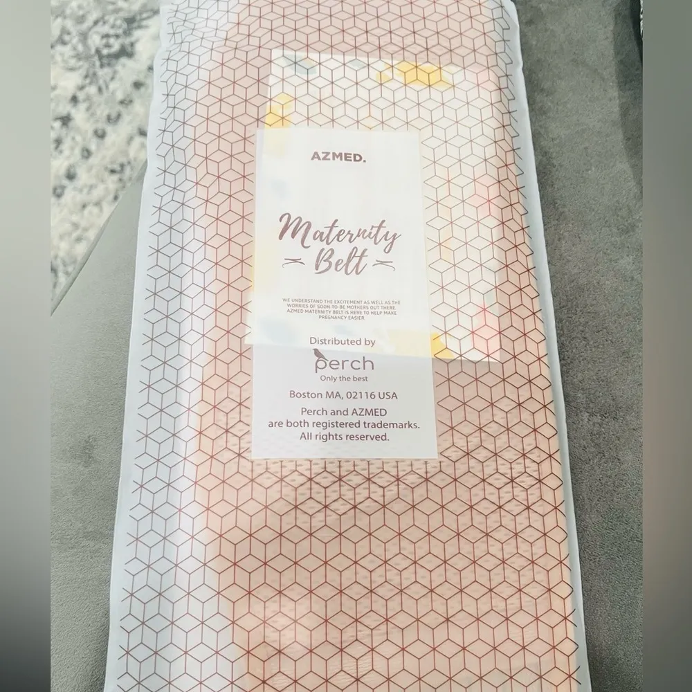 AZMED MATERNITY BELT Tan - Image 2