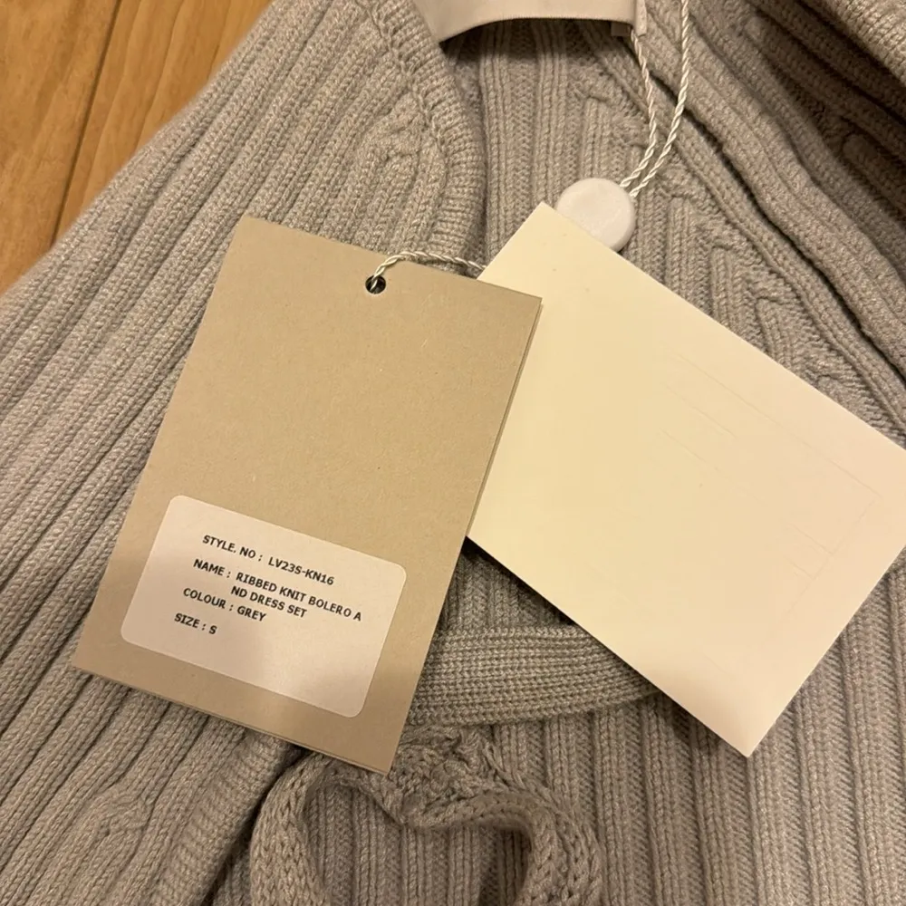 LIVR RIBBED KNIT BOLERO ND DRESS SET - Image 3