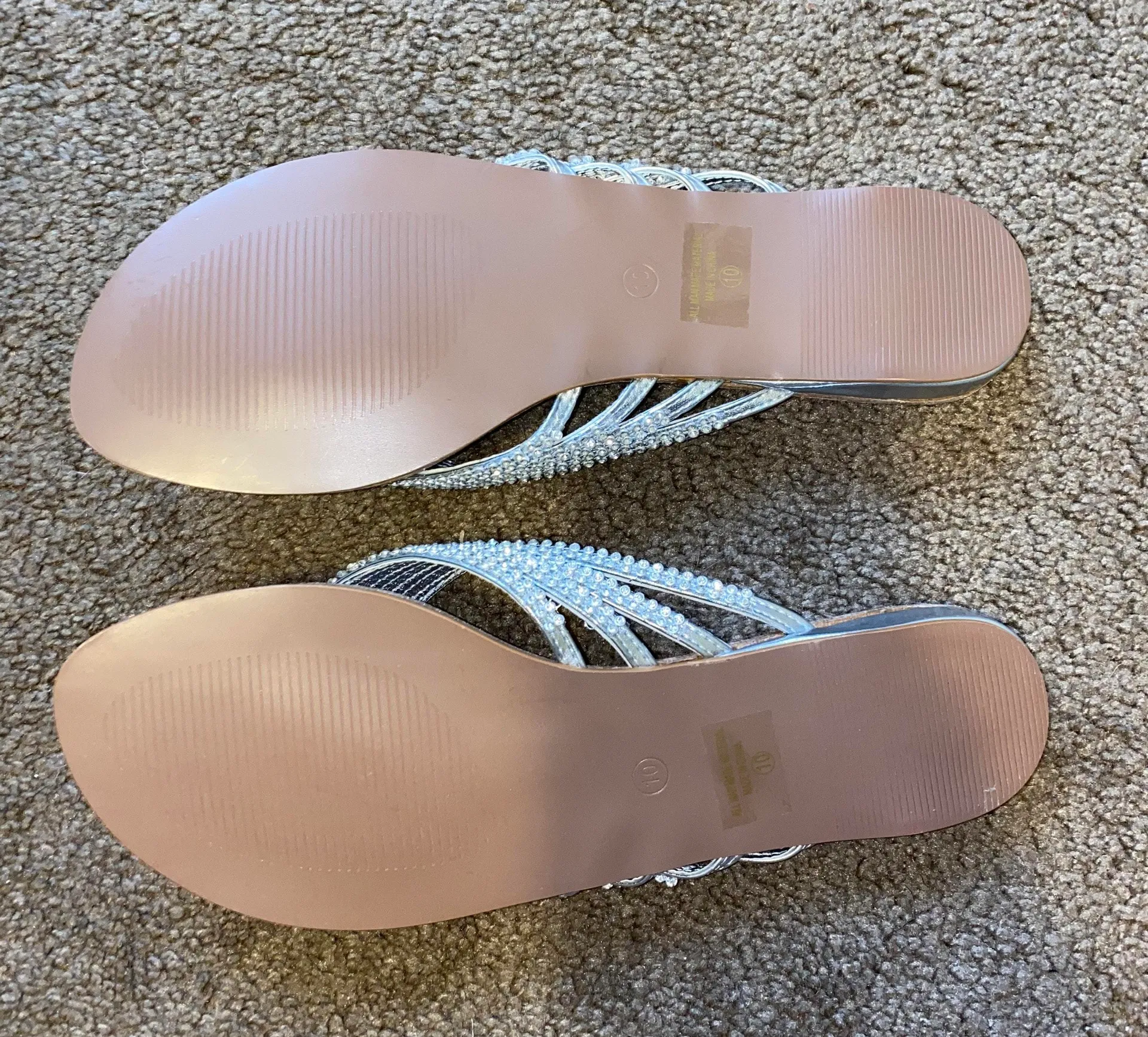 Natural breeze Sparkle Sandals - Image 3