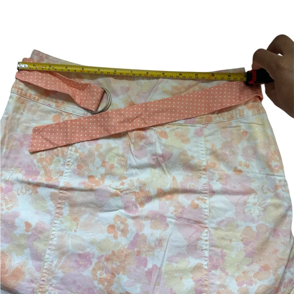 St. John's Bay Silver Pink A-Line Mini Skirt Casual - Image 3