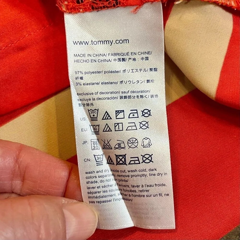 Tommy Hilfiger Women’s Diamond Argyle Tank Blouse Small - Image 9