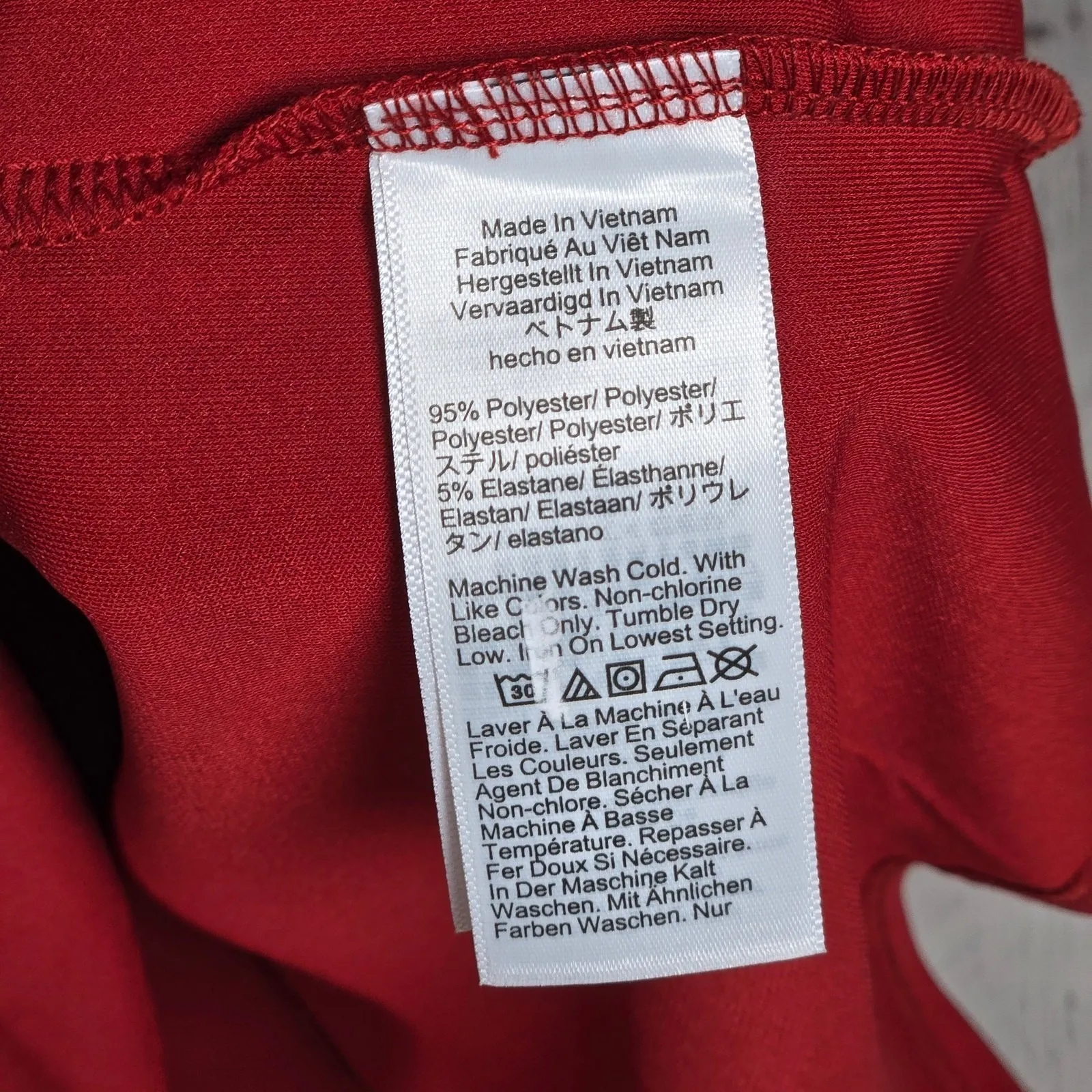 J. Crew Long-sleeve dress in‎ jersey crepe Berry Sangria S NWT - Image 4