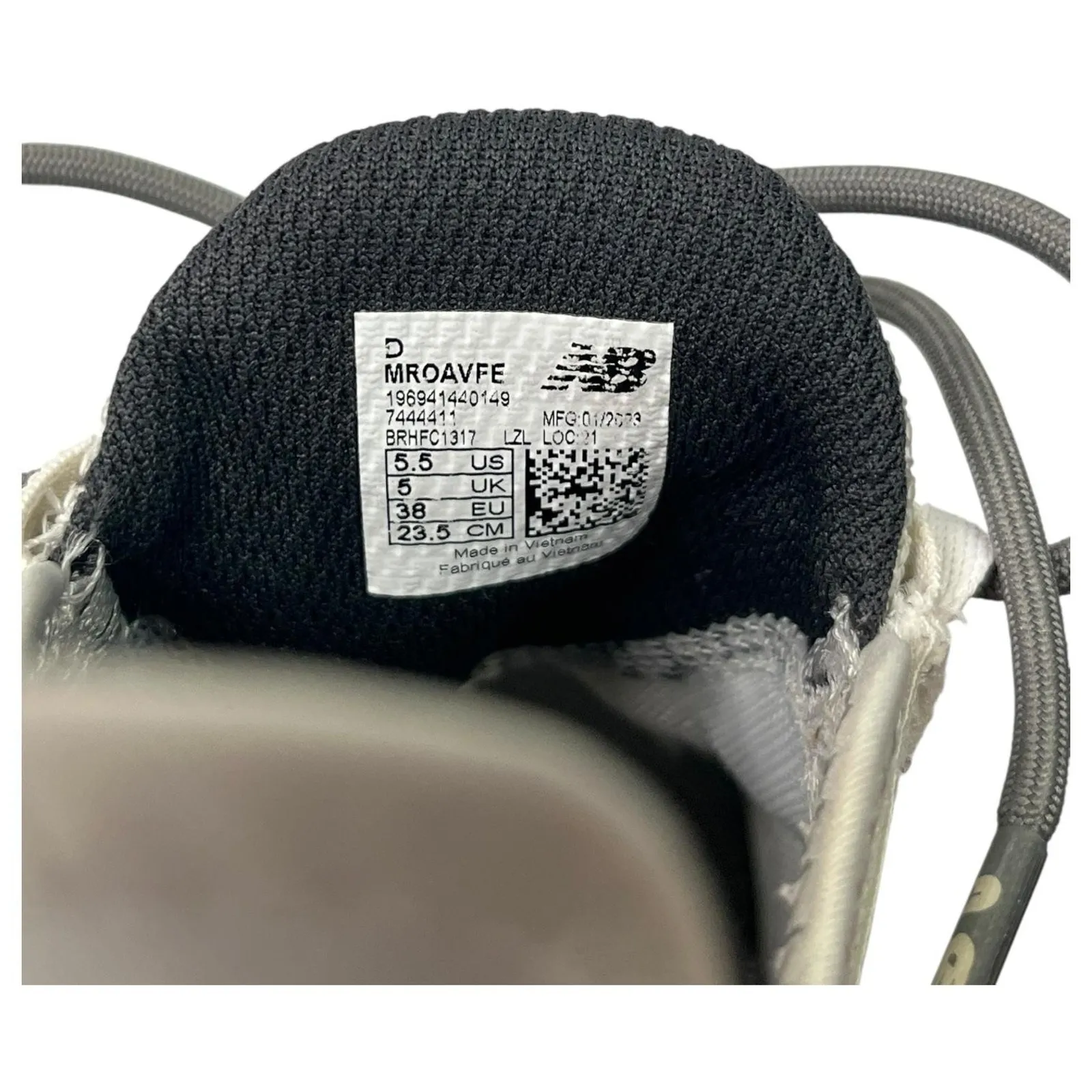 New Balance Figs Running Shoes Womens 5.5 Gray Fresh Foam Roav Ultra Comfort - Image 10