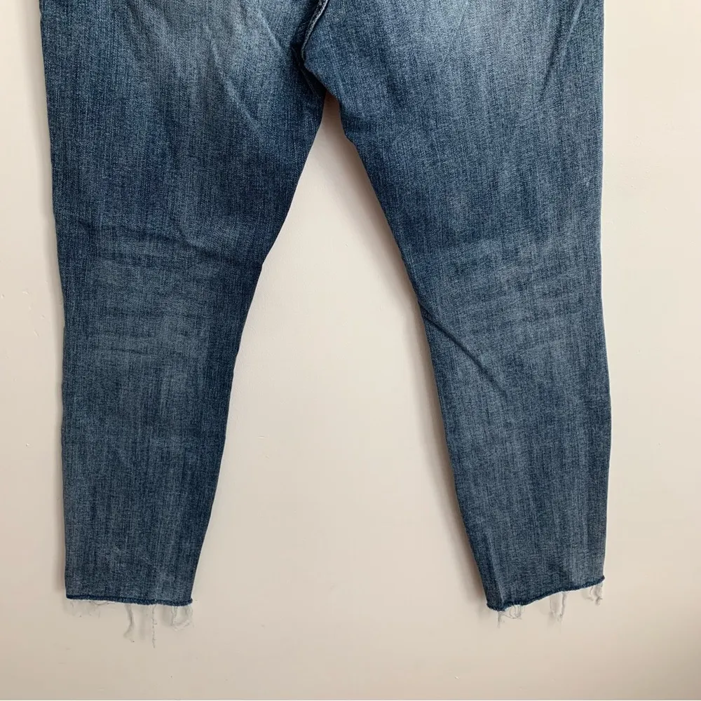 EUC Stonefield Conrad High Rise Ankle Skinny Button Fly Jeans Size 32x27 Blue - Image 9