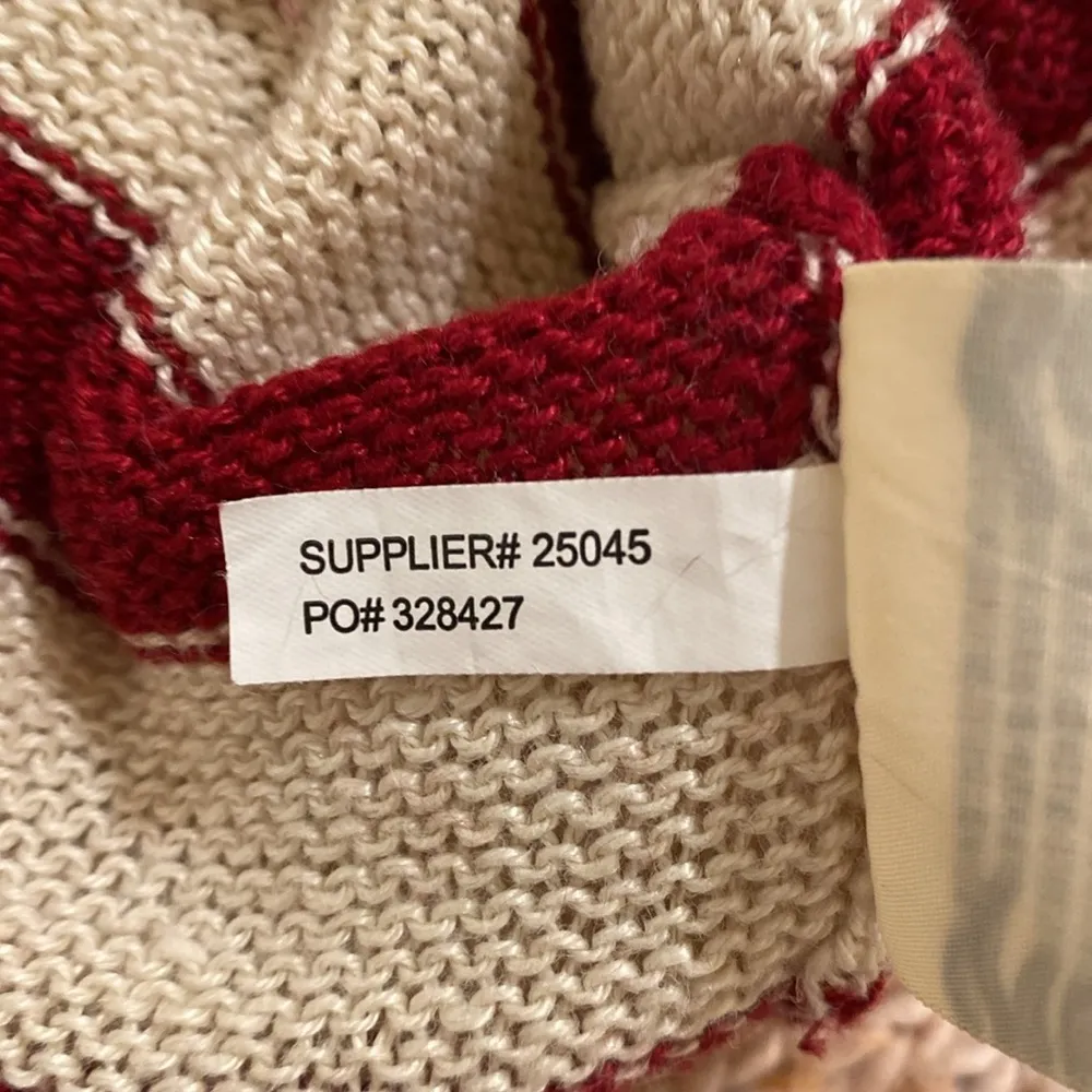 Denim & Supply Ralph Lauren Linen Women's Medium Vintage Loose Knit Mesh Sweater - Image 6