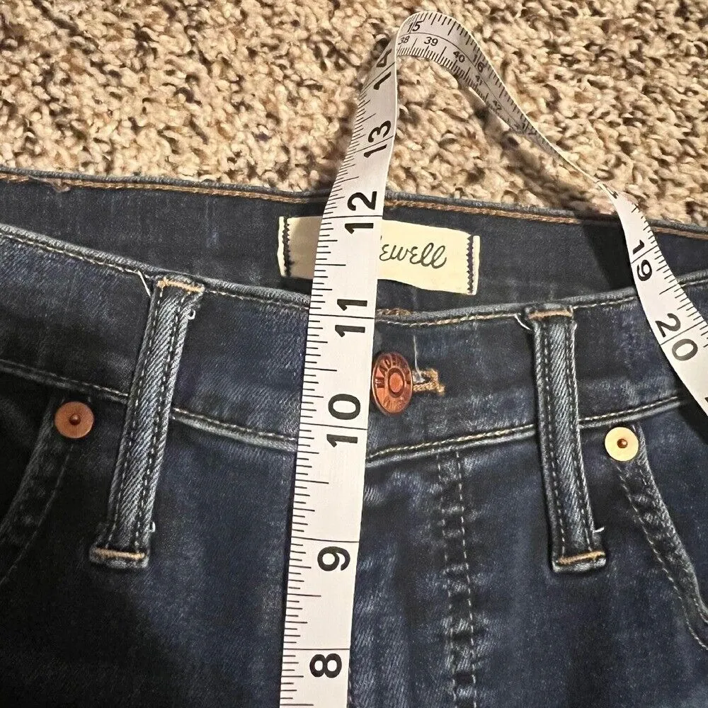 Madewell High Rise Skinny Jeans Dark Wash‎ Denim Women's Size 29 - Image 7