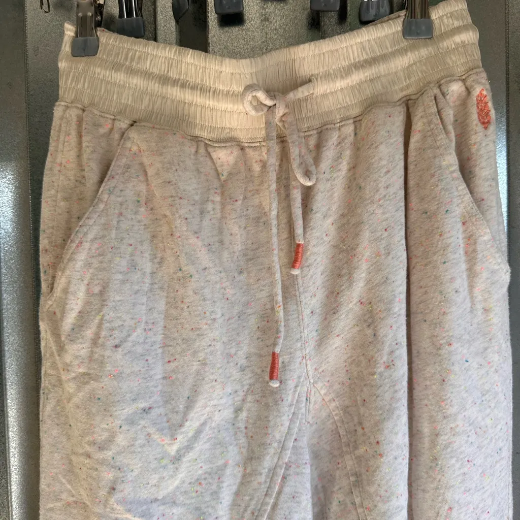 We The Free Free People Confetti Joggers Size Small Pink - Image 3