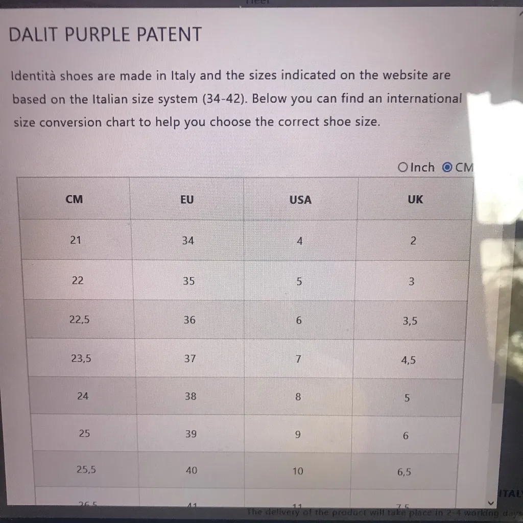 IDENTITA "DALIT" PURPLE PATENT LEATHER HANDCRAFTED ITALIAN BOOTS (37) Size 6 - Image 12