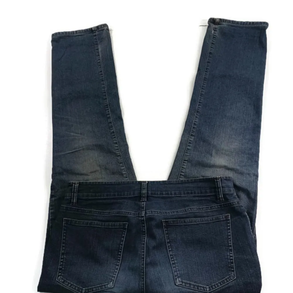 Eileen Fisher Organic Cotton Straight Leg $160 size 6 Waist 30  J895 - Image 3