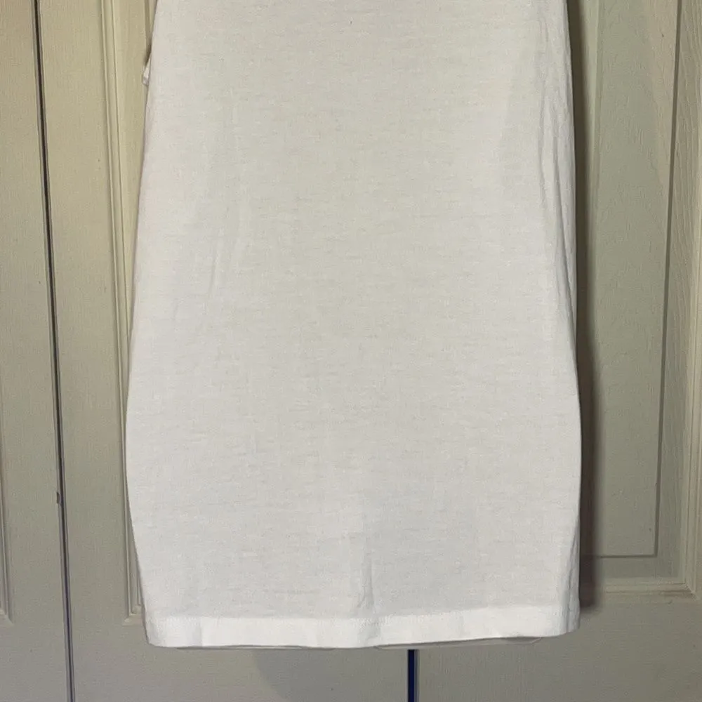 Modern Lux White "Cat Mom" Tank Top Large - Image 13