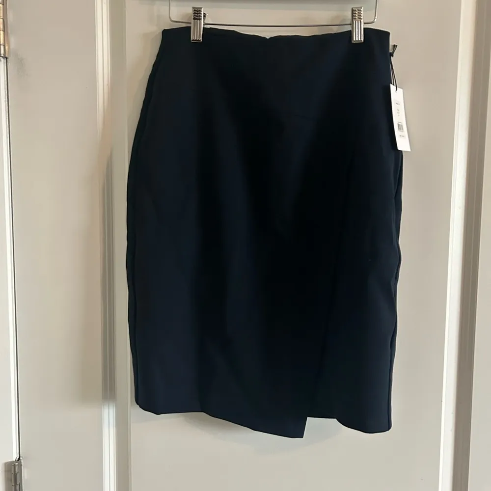 Bailey44 Nwt Bailey 44 Lavinia Skirt Asymmetrical Hem Wrap Front Twilight Size 4 - Image 3
