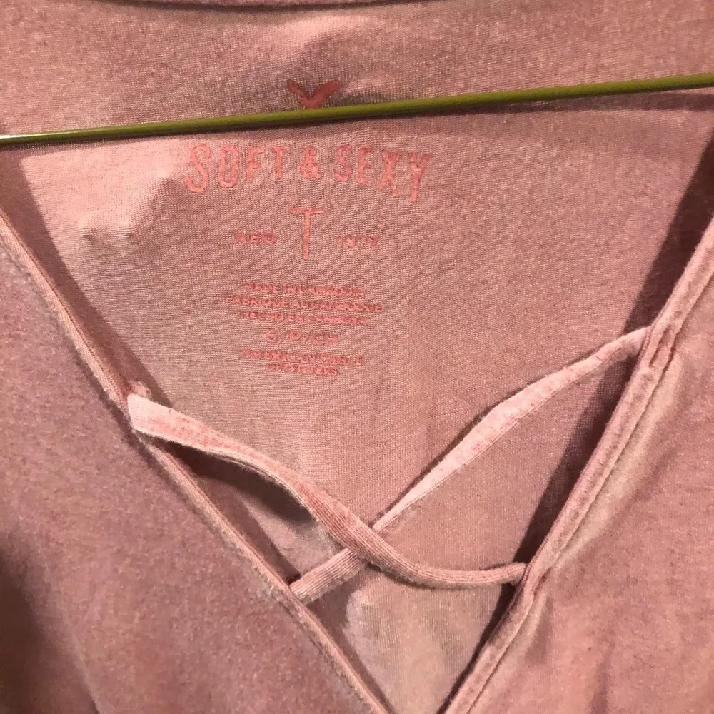 Pink American Eagle Soft & Sexy Top - Image 2