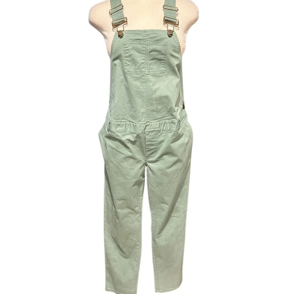 Hatch x The Nines Maternity Overalls XS Green - Image 3