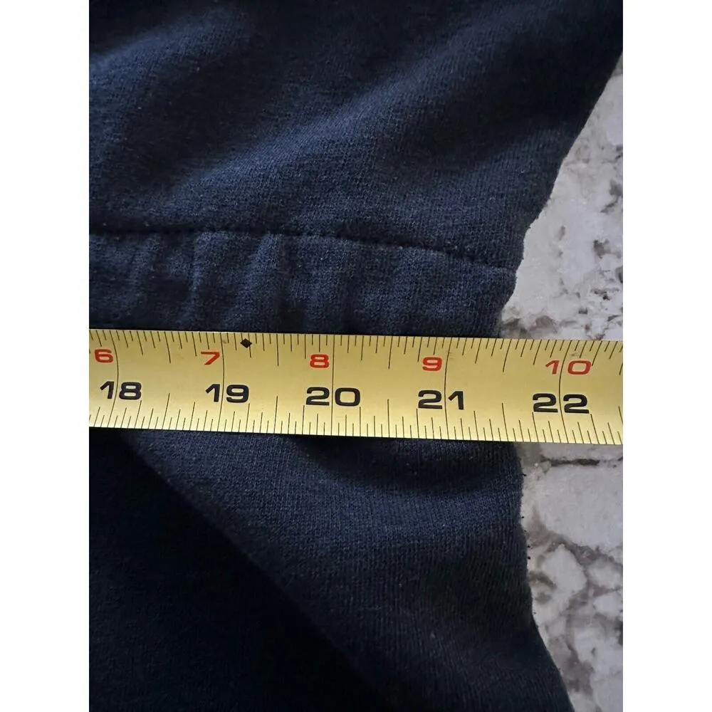 THE BODY CO WOMEN'S 1/2 ZIP LONG SLEEVE HOODED SWEATSHIRT Dark Gray MEDIUM M - Image 9