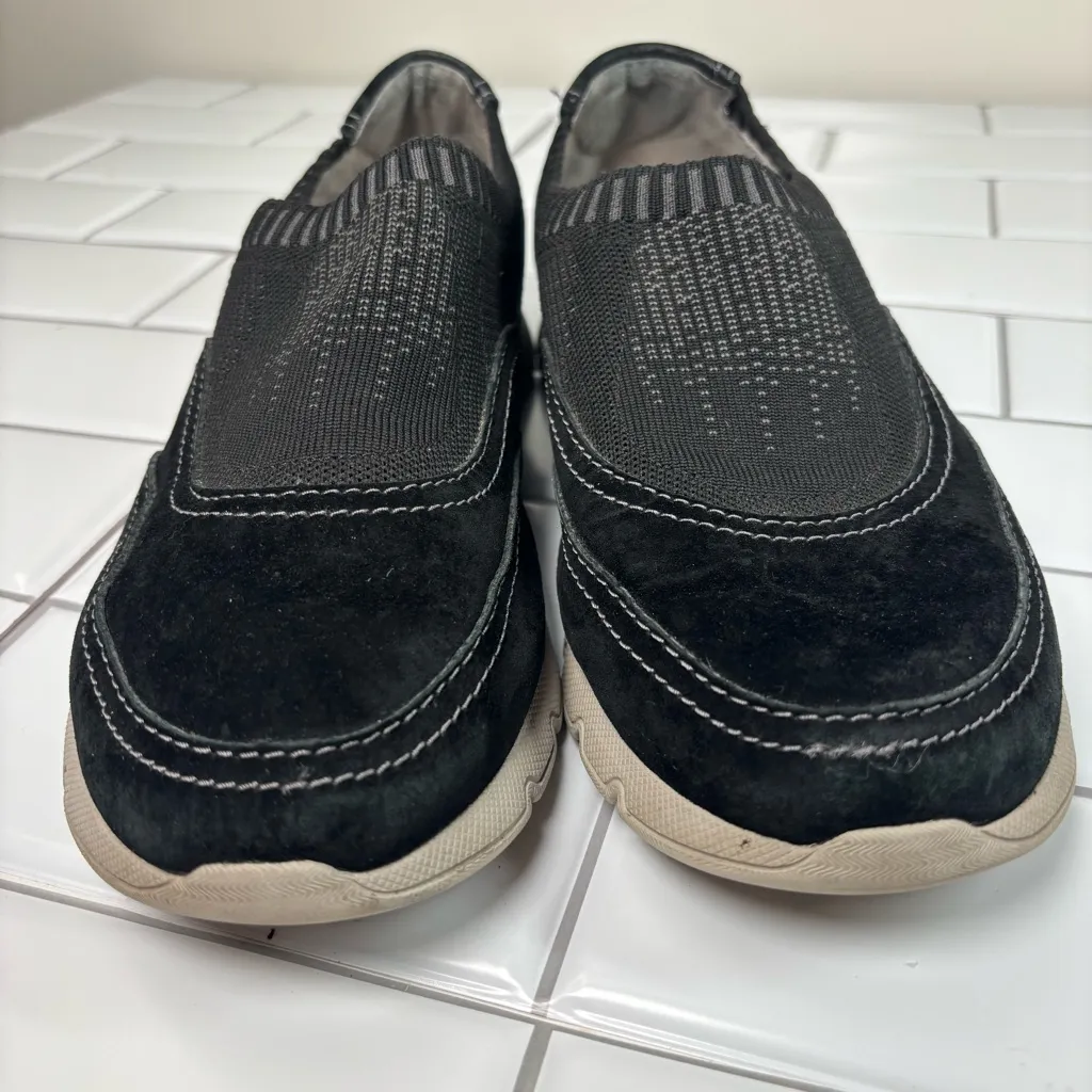 Dansko Alice Sneakers Slip-On‎ Black Nubuck Leather Size 40 US 10-10.5 - Image 3