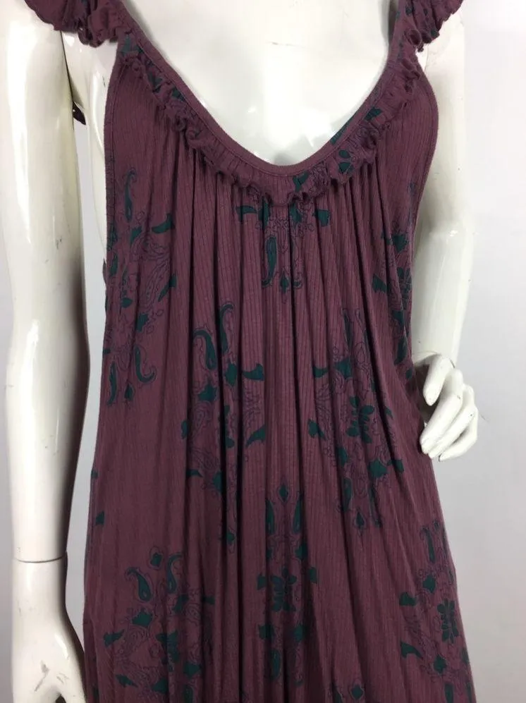 Free People Drifter Dress Ruffle Straps L - Image 11