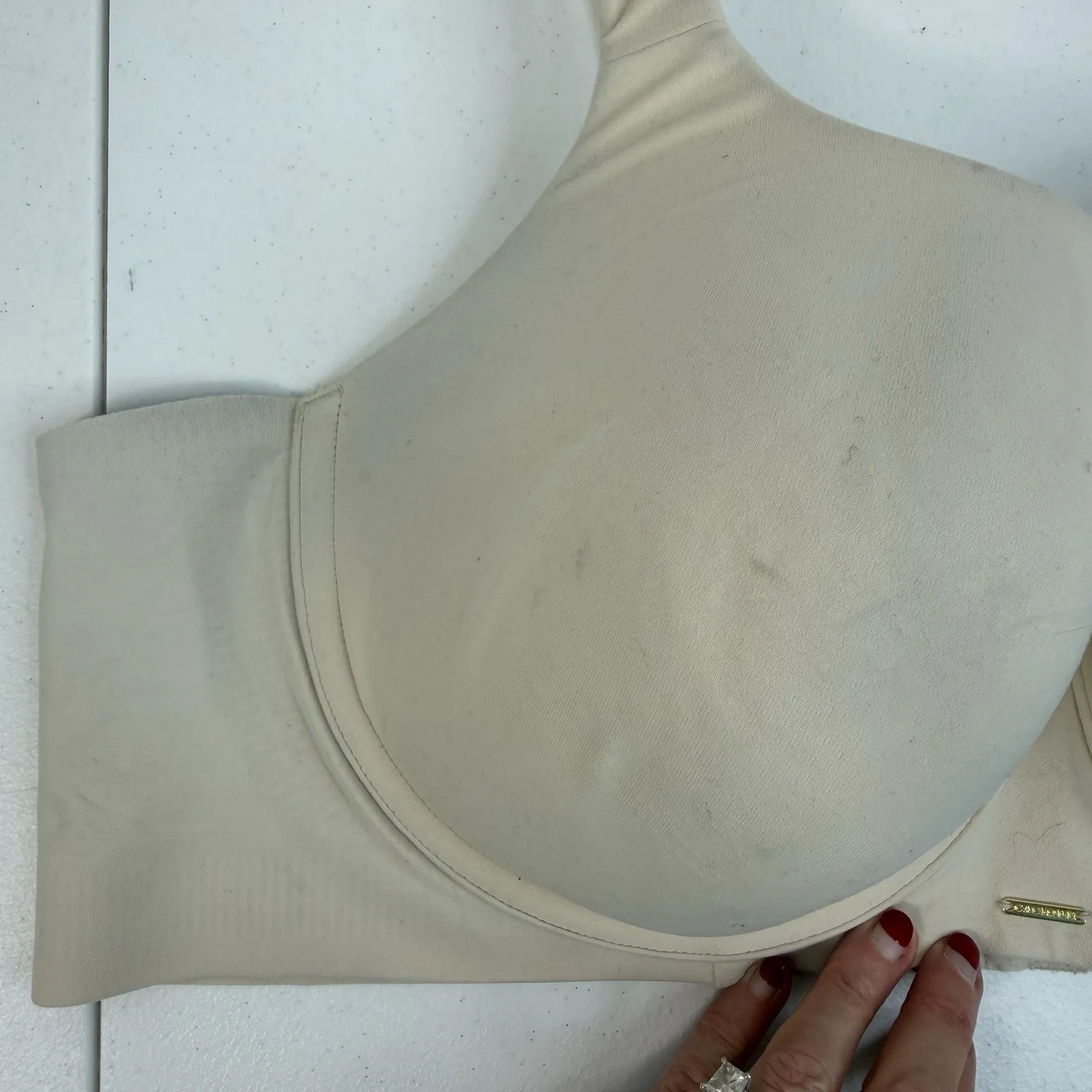 Cacique 44D Bra Modern Luxe Lightly Lined Balconette Underwire Medium Coverage - Image 5