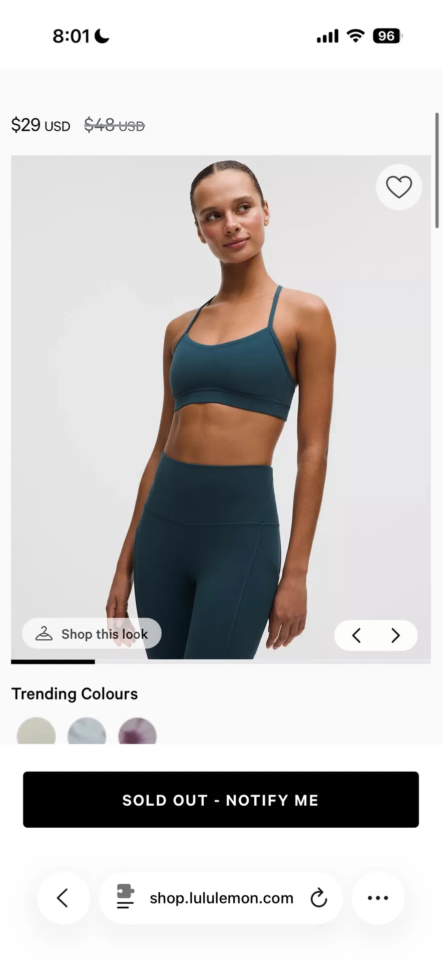 Lululemon Flow Y Bra - Image 2