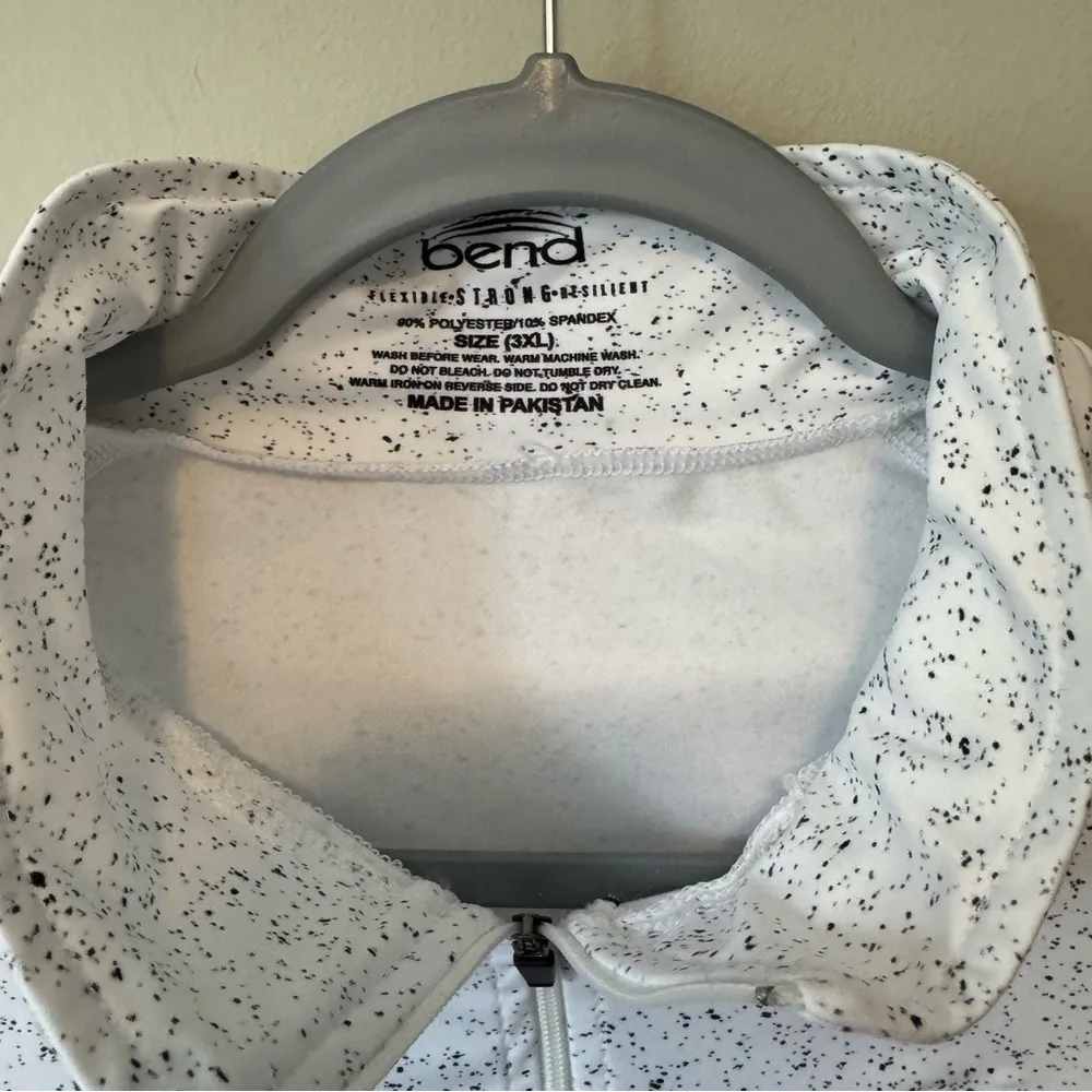 New! Ohio State OSU Buckeyes Bend active 1/4 Zip Pullover Size XXL Black - Image 3