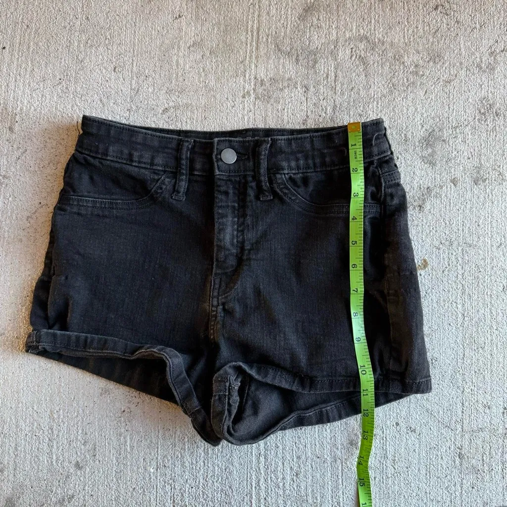Wild Fable High Waist Black Denim Shorts - Image 6