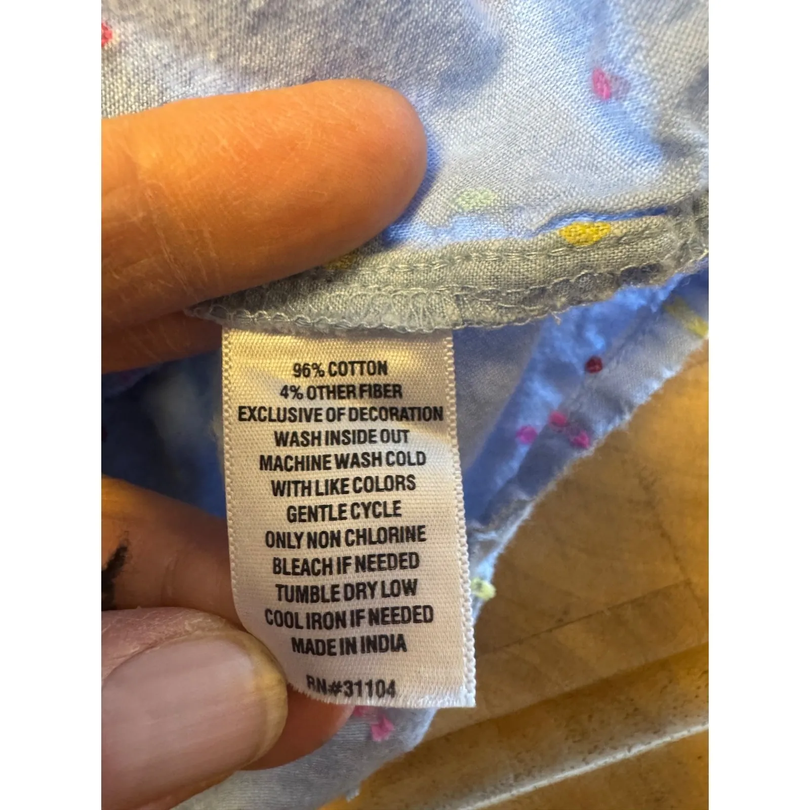 Crown & Ivy XL Charbrsy Rainbow Shirt Dress Balloon 3/4 sleeve - Image 15