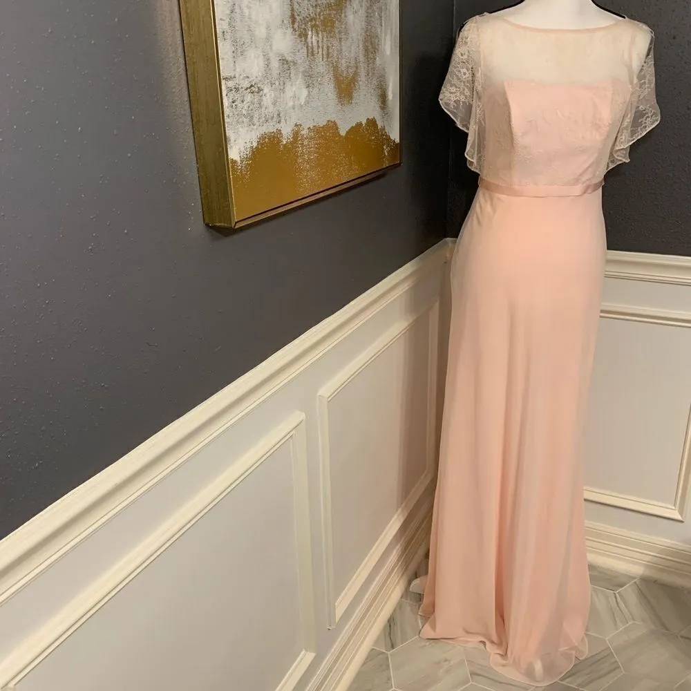 Wonder by Jenny Packham long evening gown Pink Size 4 - Image 4