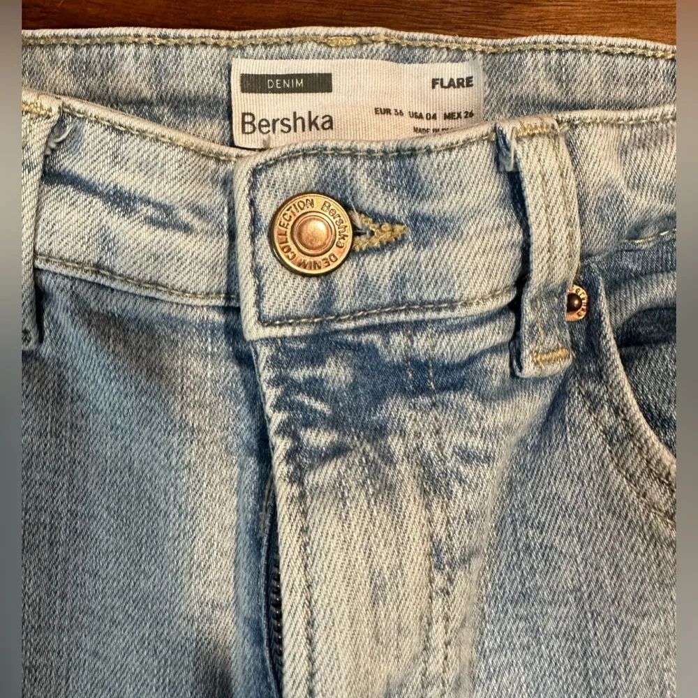 Bershka Berksha Flare Light Jeans - Image 7