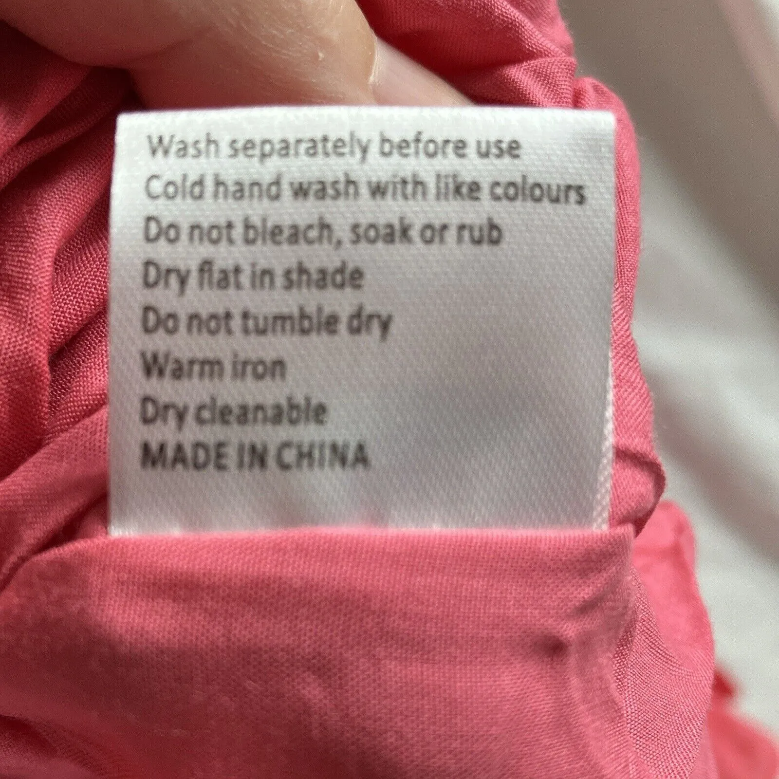 Maxi Dress Size 4 R. Yiposha Smocked Waist Salmon Pink Swiss Dots NWT - Image 9