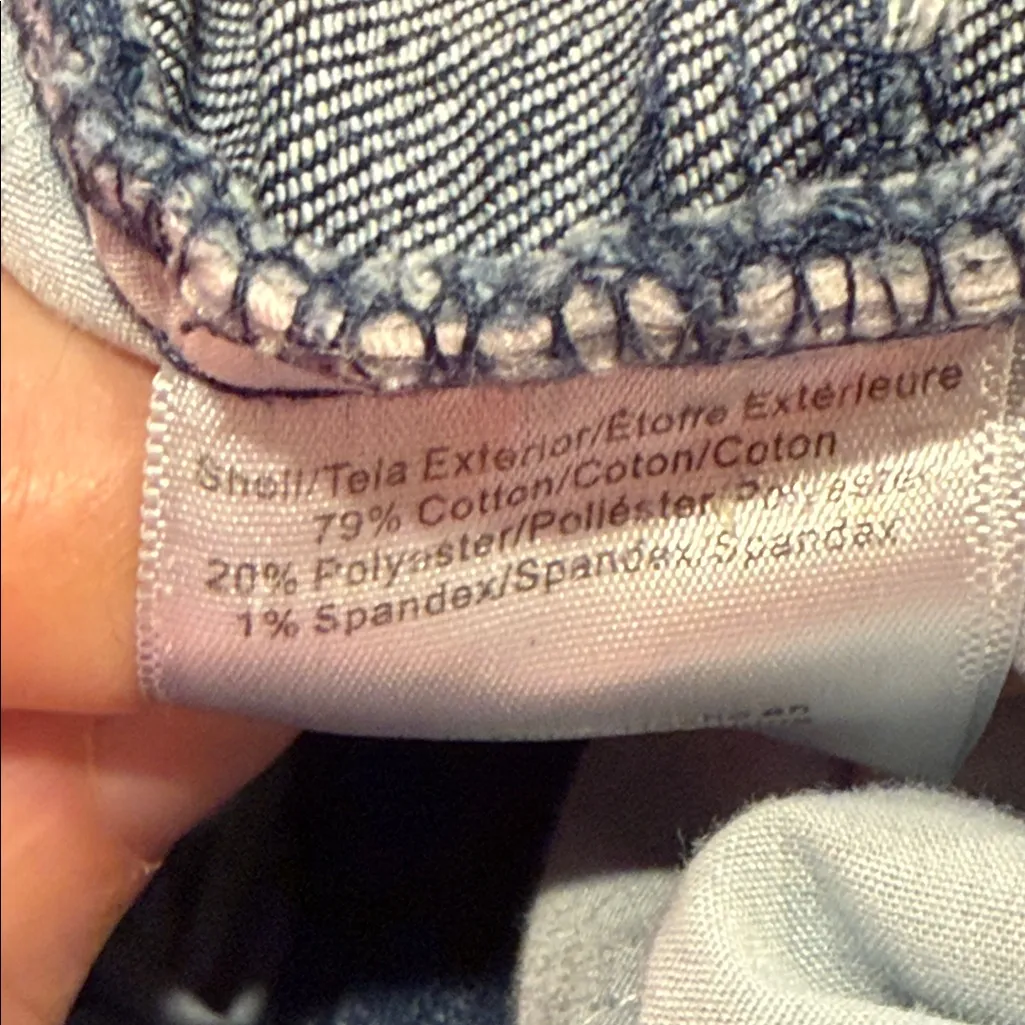 Modcloth Dark Blue Flare Jeans with front seam size 10‎ - Image 6