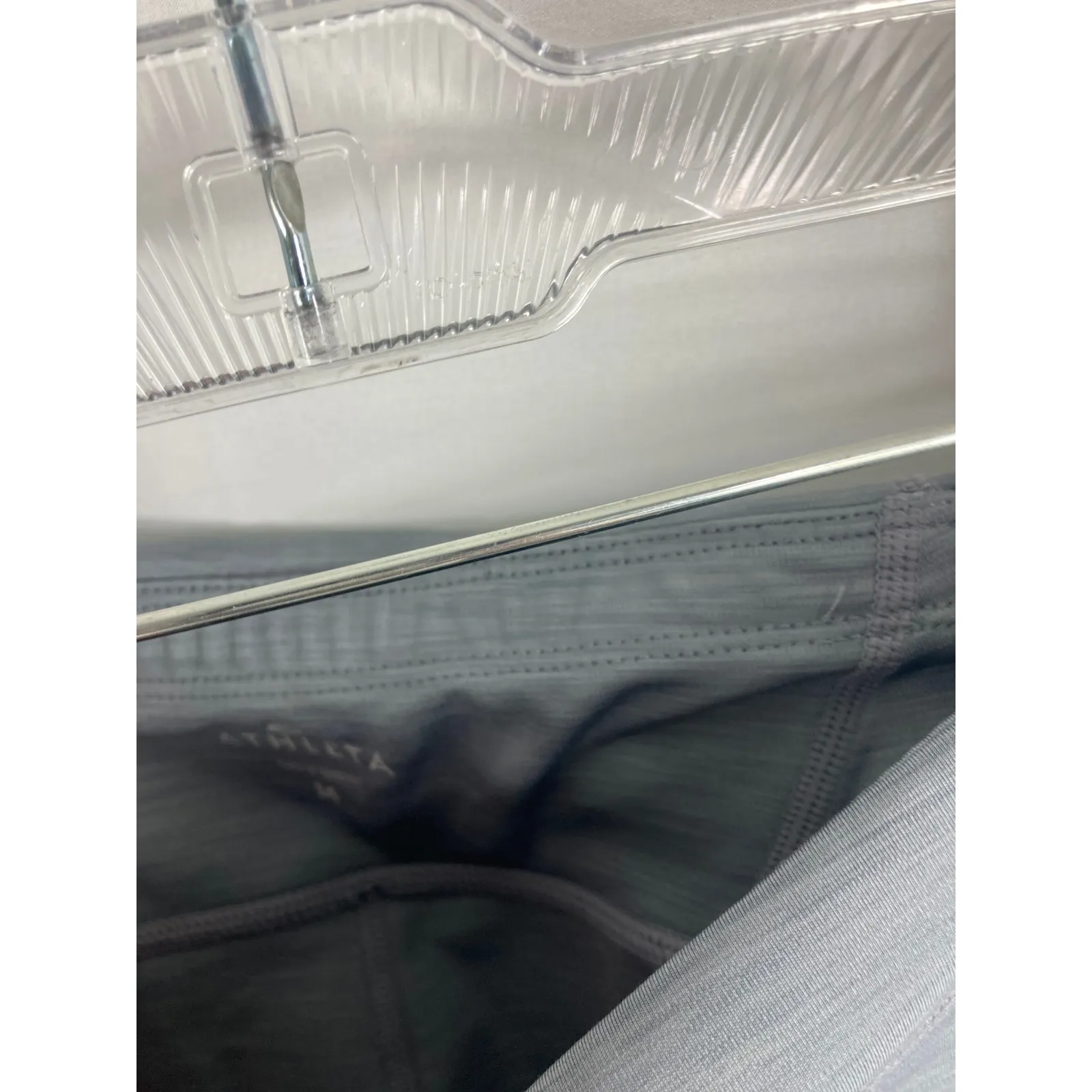 ATHLETA Colorblock Sonar Capri Grey Heather Size Medium - Image 6