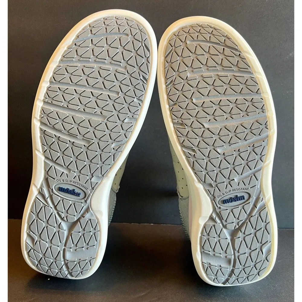 Moshn by Klogs Rhythm Neutral Paint Slip Resistant Cream Gray Pink Shoes 7 M NIB - Image 5