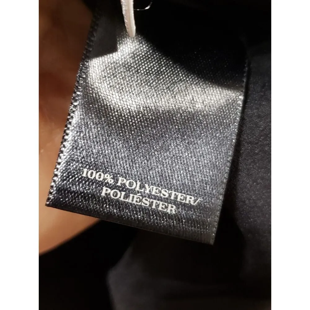 Ann Taylor Women's Beige & Black Polyester Round Neck Long Sleeve Top Blouse XLP - Image 10