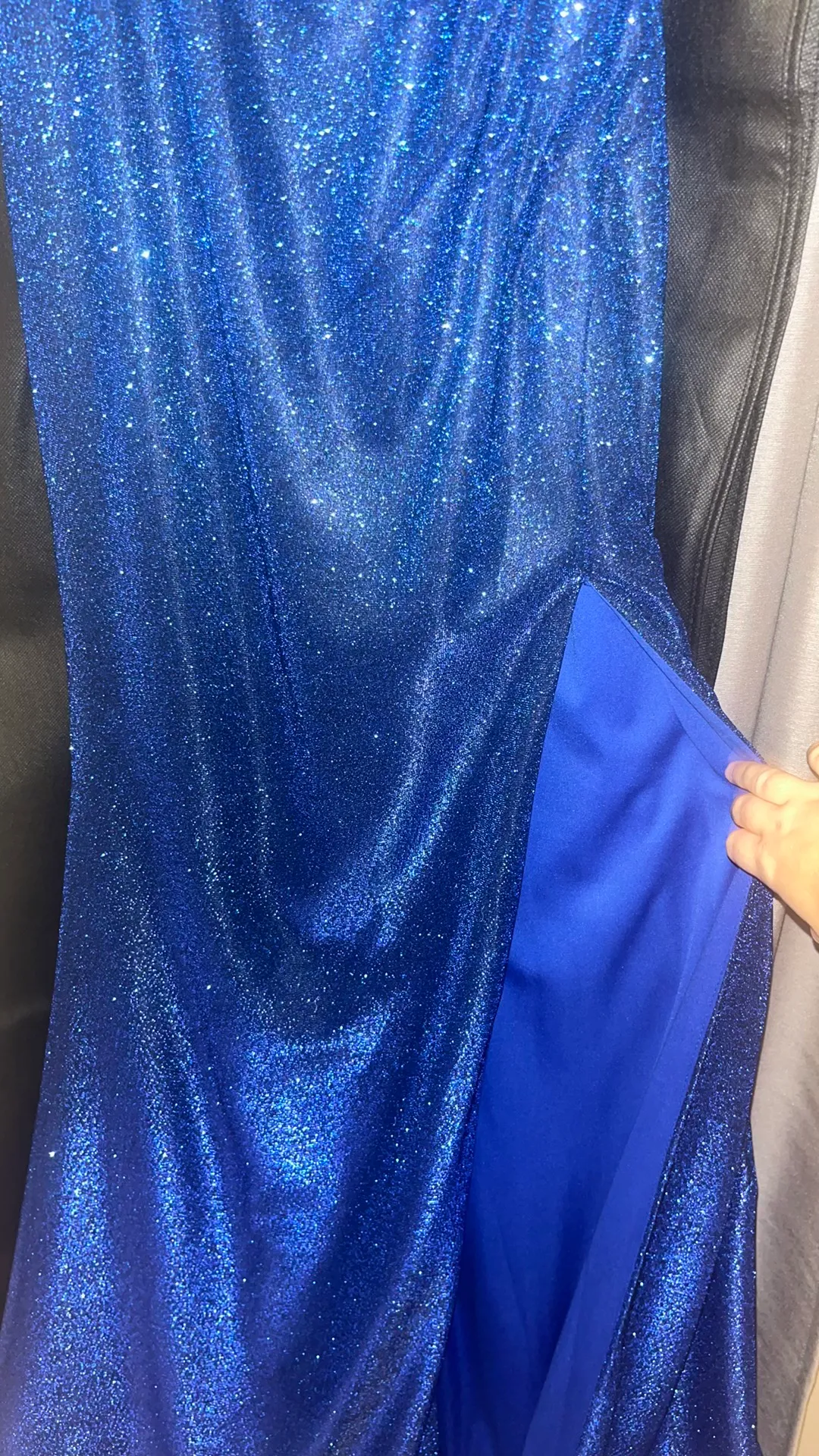 Bella’s bridal and formal Prom dress Blue Size M - Image 4