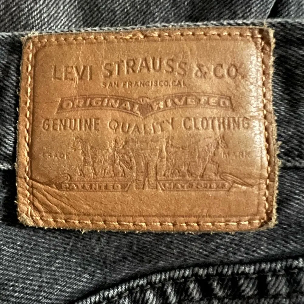 Levi’s 70’s High Flare Denim Jean 26 Women’s Just a Hint Black - Image 5