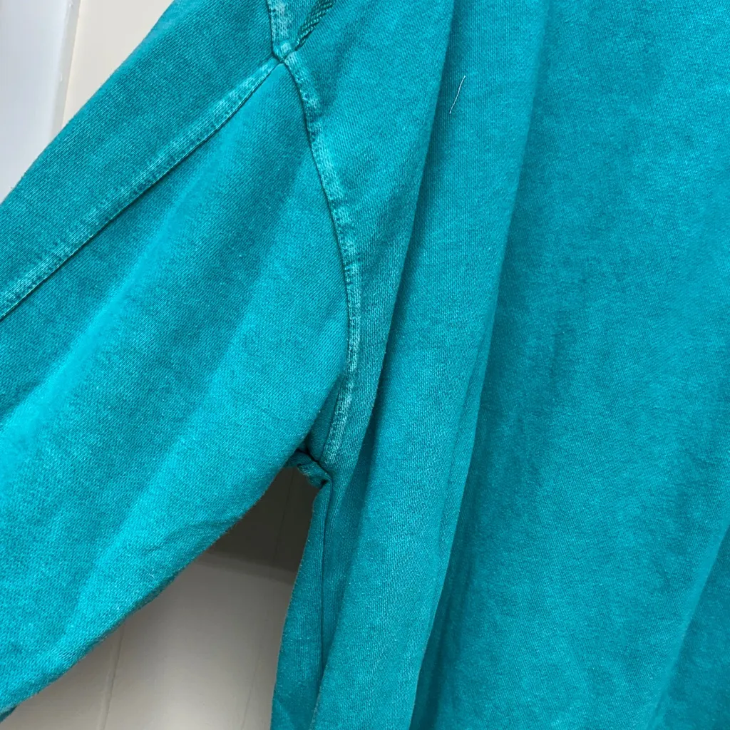 ODDY Distressed Teal Utility Jacket Blue Size XXL - Image 8