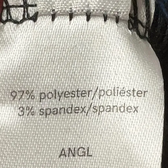 Venus Black and Blue Plaid Mini Dress Gold Buttons Military Preppy size Medium - Image 4