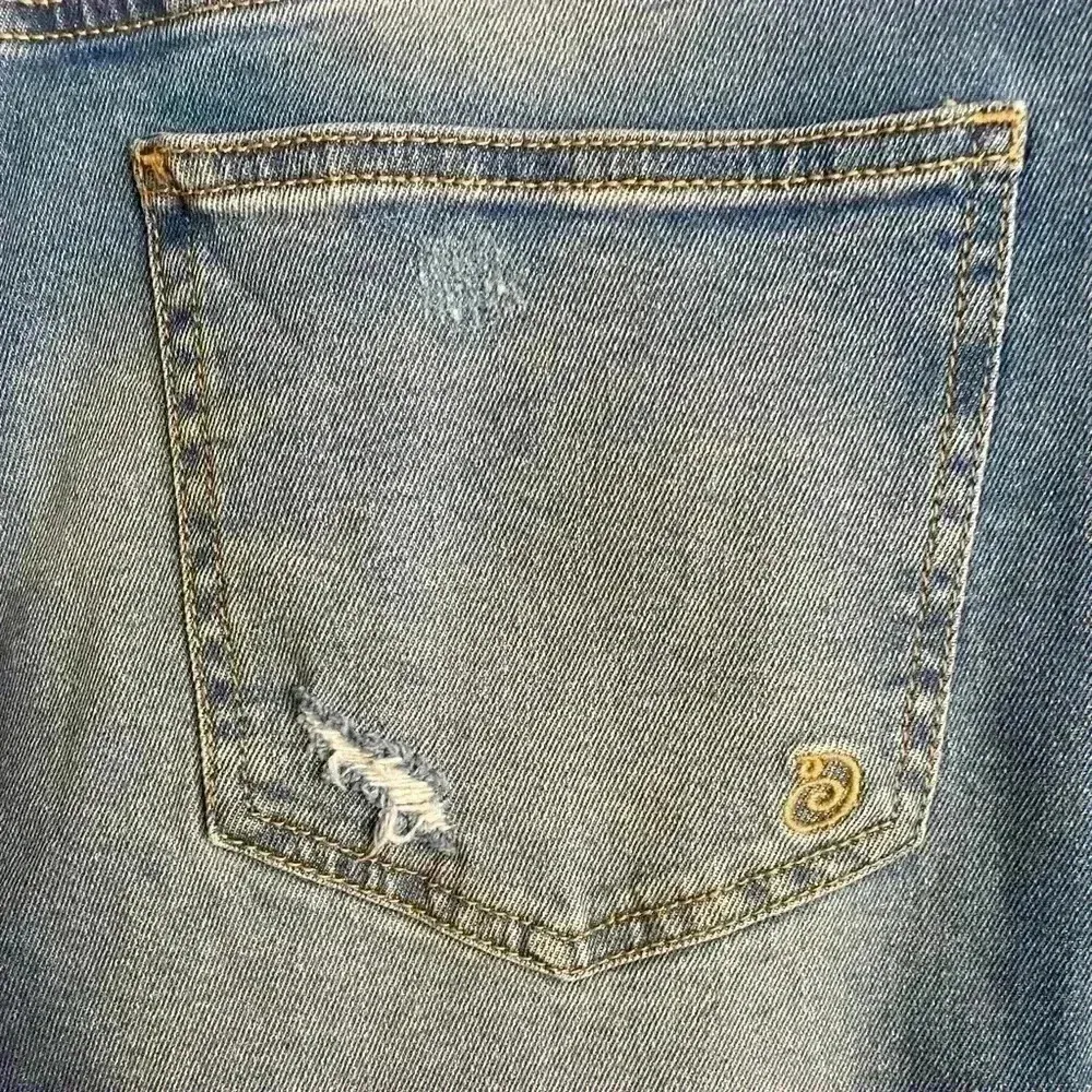 🆕Indigo Rein Straight Leg Distress Jeans 13🆕 - Image 11