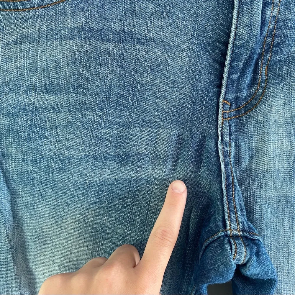 Wild Blue Skinny Jeans Blue Sz 11 - Image 6