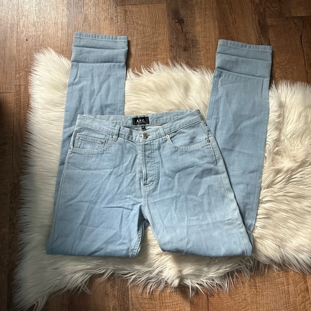 A.P.C Skinny Light Wash Jeans Size 26 - Image 2