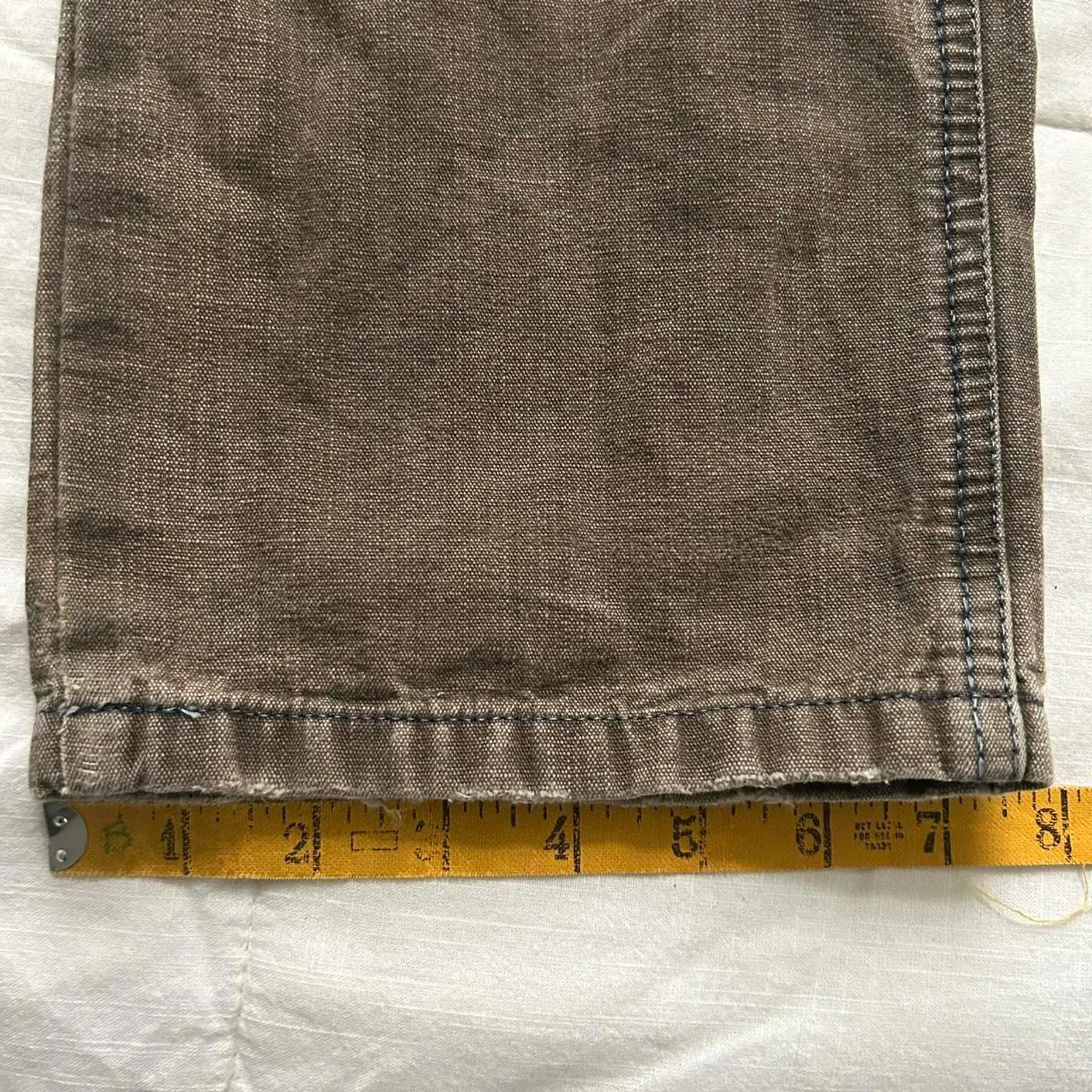 Marithe Francois Girbaud brown patched ripped unique detailing jeans Size 30 - Image 7