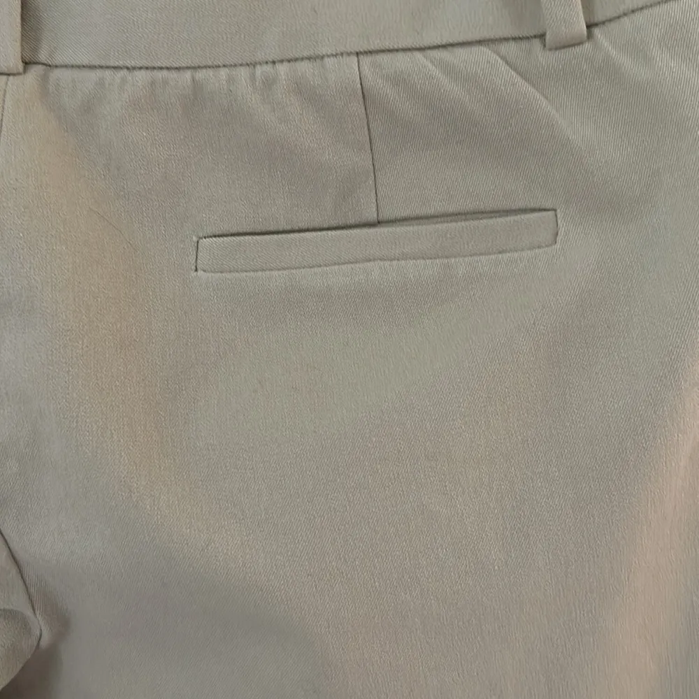 Garnet Hill Khaki cropped Pants sz 10 - Image 4
