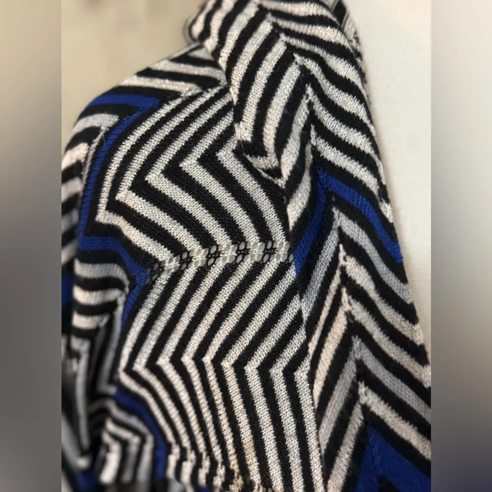 Lane Bryant blue and black shrug - Image 3