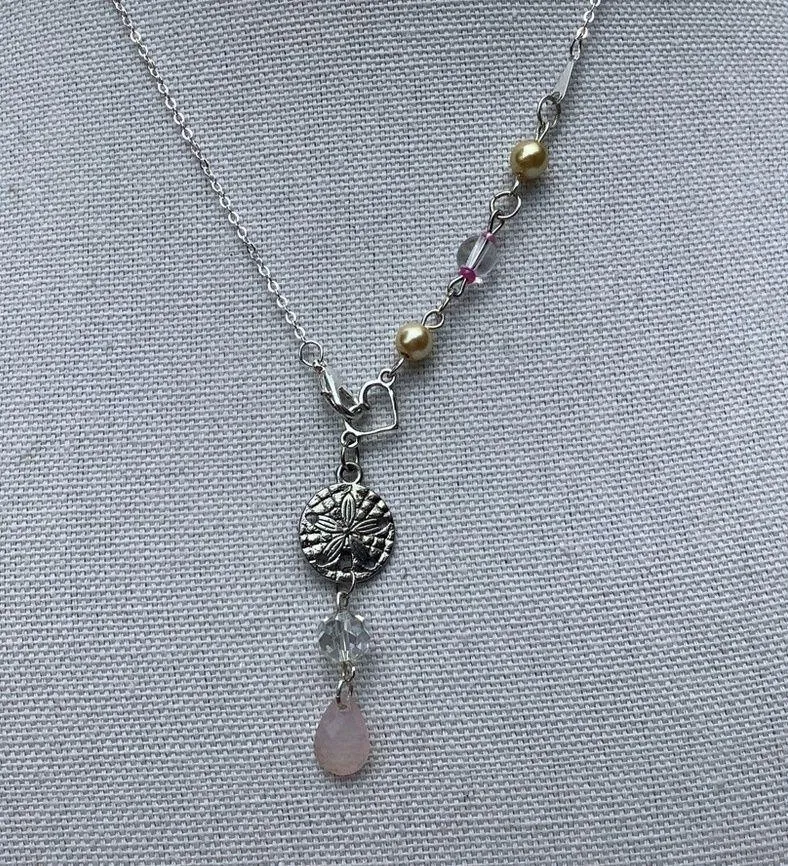 925 Silver Cross With Handmade Special Beaded Pendant - Image 3